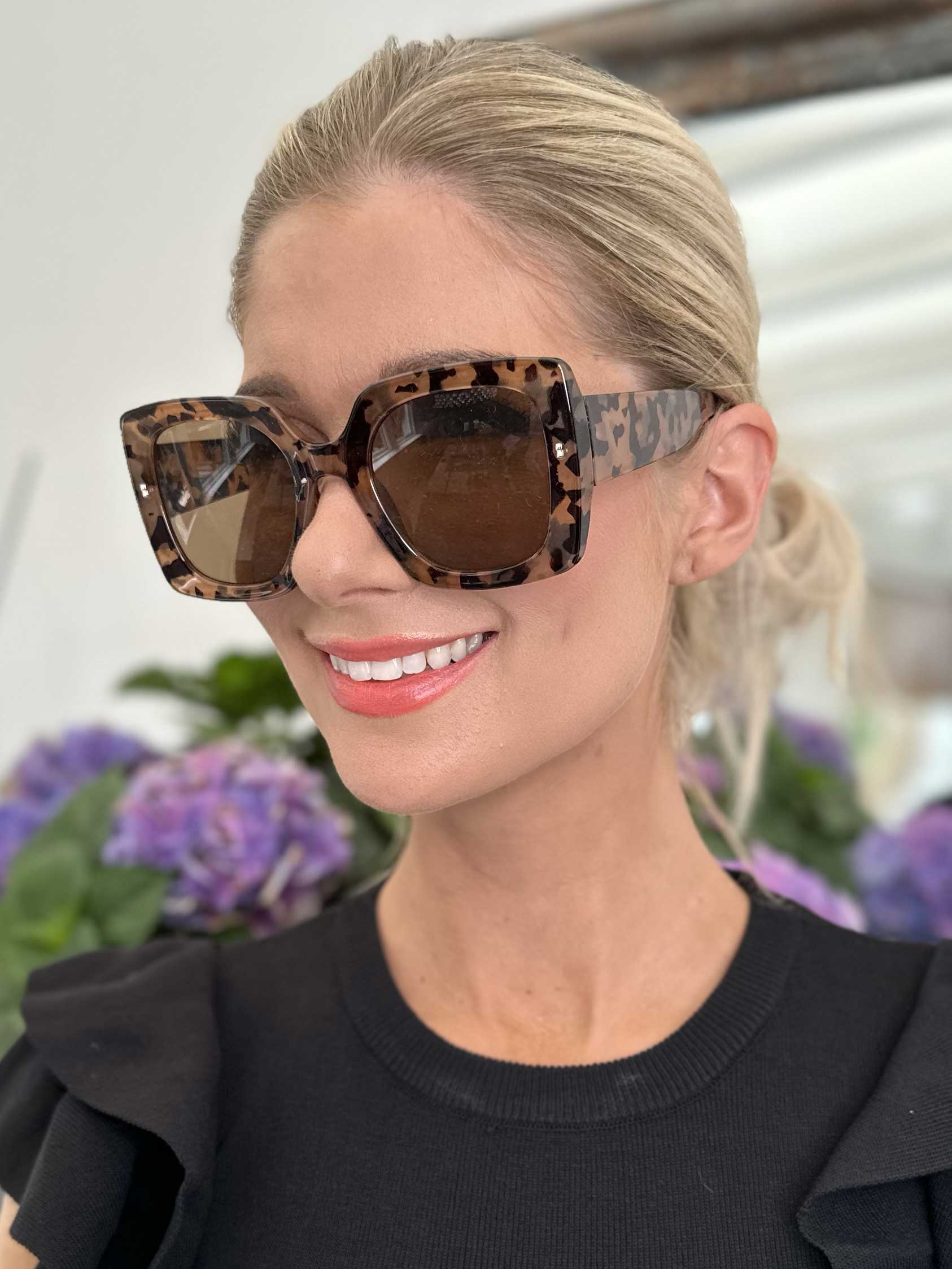 Sahara - Store firkantede solbriller